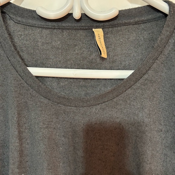 Soyaconcept Elegant Charcoal Long Sleeve woman’s sweater- new or lightly used - Picture 3 of 10